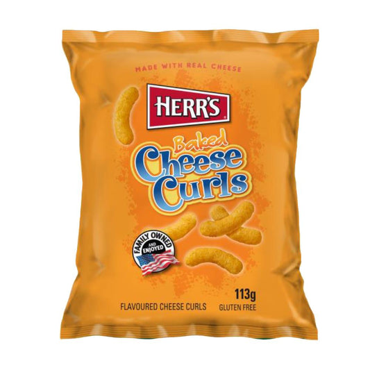 Herr's Baked Cheese Curls 113g