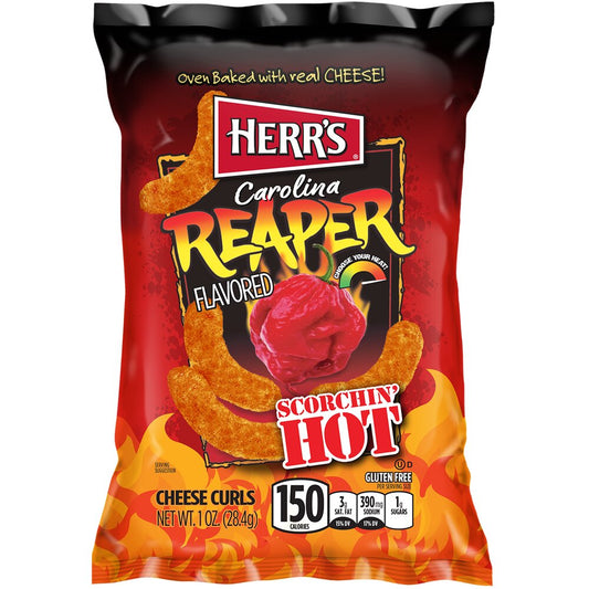 Herr's Carolina Reaper Cheese Curls 28,4g Beutel