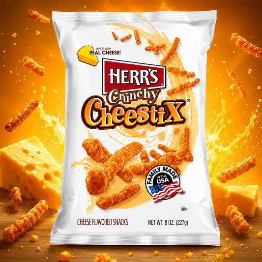 Herr's Crunchy Cheestix 227g (USA)