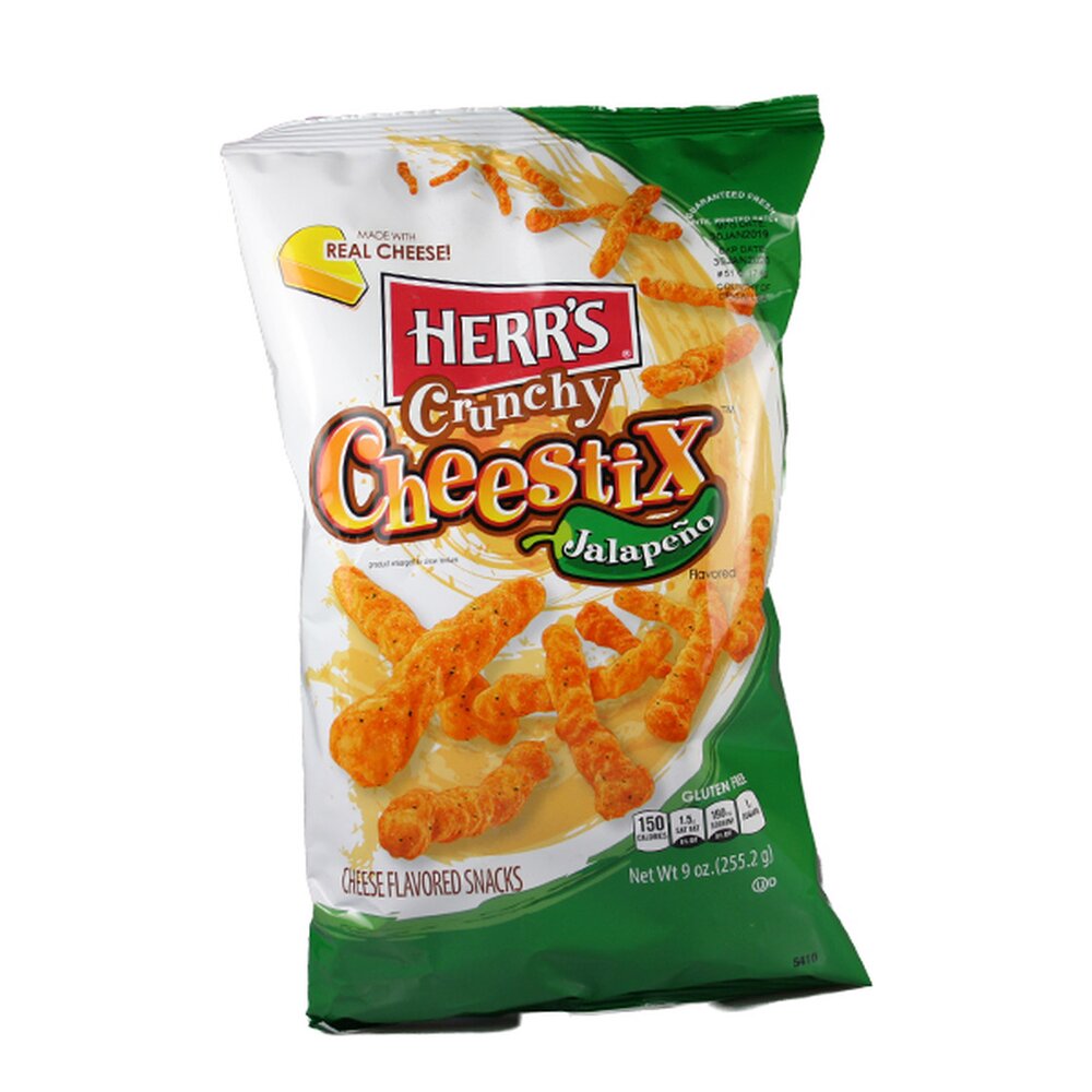 Herr's Crunchys Jalapeno Cheestix 227g