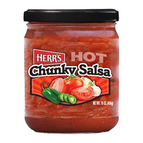 Herr's Hot Chunky Salsa 454g