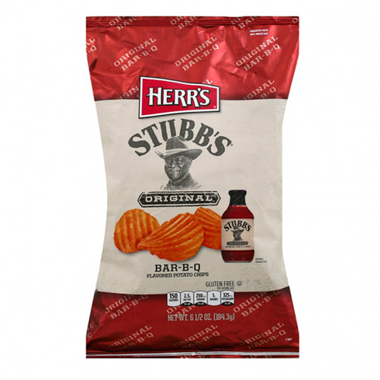 Herr's Stubb´s BBQ Potato Chips 184,3g