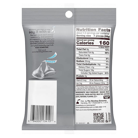 Hershey's Kisses Milk Chocolate 137g