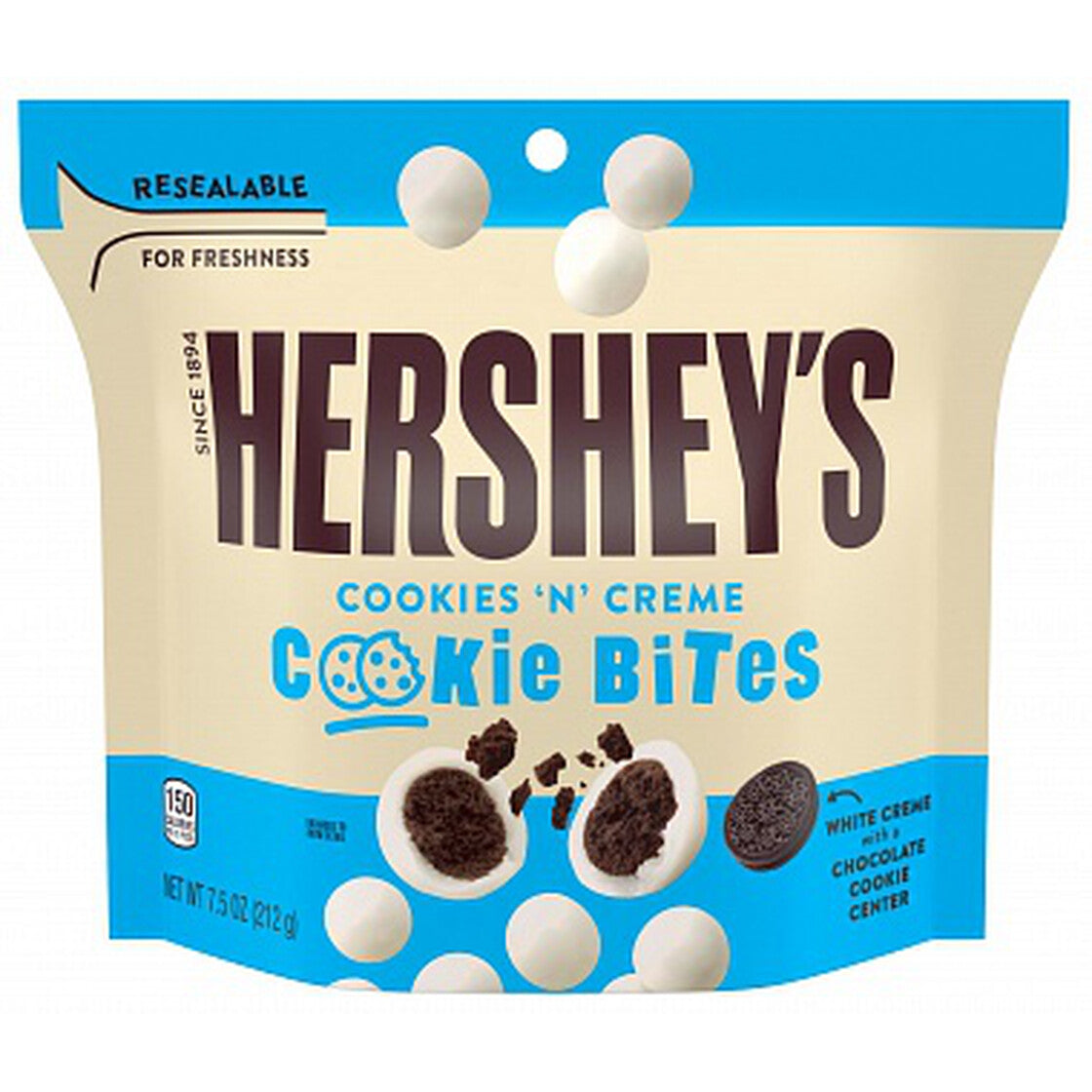 Hershey´s Cookies´N´Cream Cookie Bites 212g