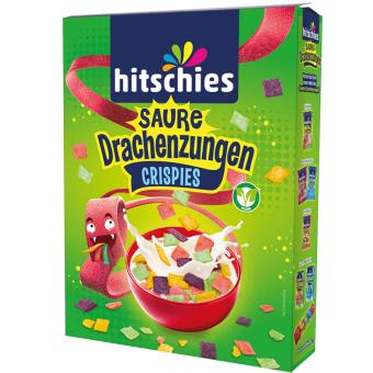 Hitschies Saure Drachenzungen Crispies 270g