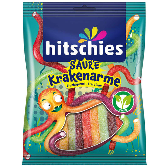 Hitschies Saure Krakenarme Fruchtgummi 125g