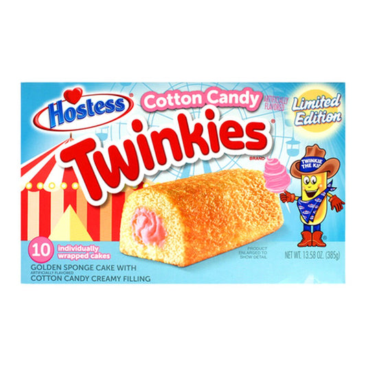 Hostess Twinkies Cotton Candy Limited Edition 10er Pack 385g