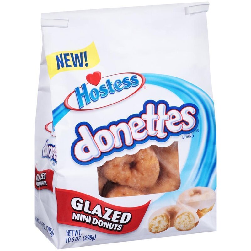 Hostess Donettes Glazed Mini Donuts 298g