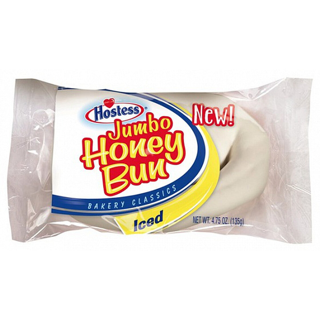 Hostess Iced Jumbo Honey Bun's 113g