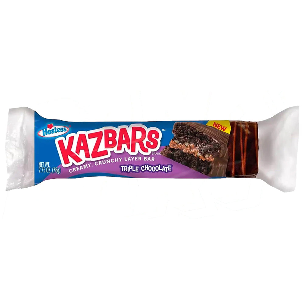Hostess Kazbars Triple Chocolate 78g