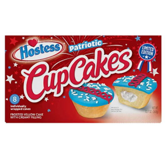 Hostess Patriotic Cupcakes Limited Edition 360g