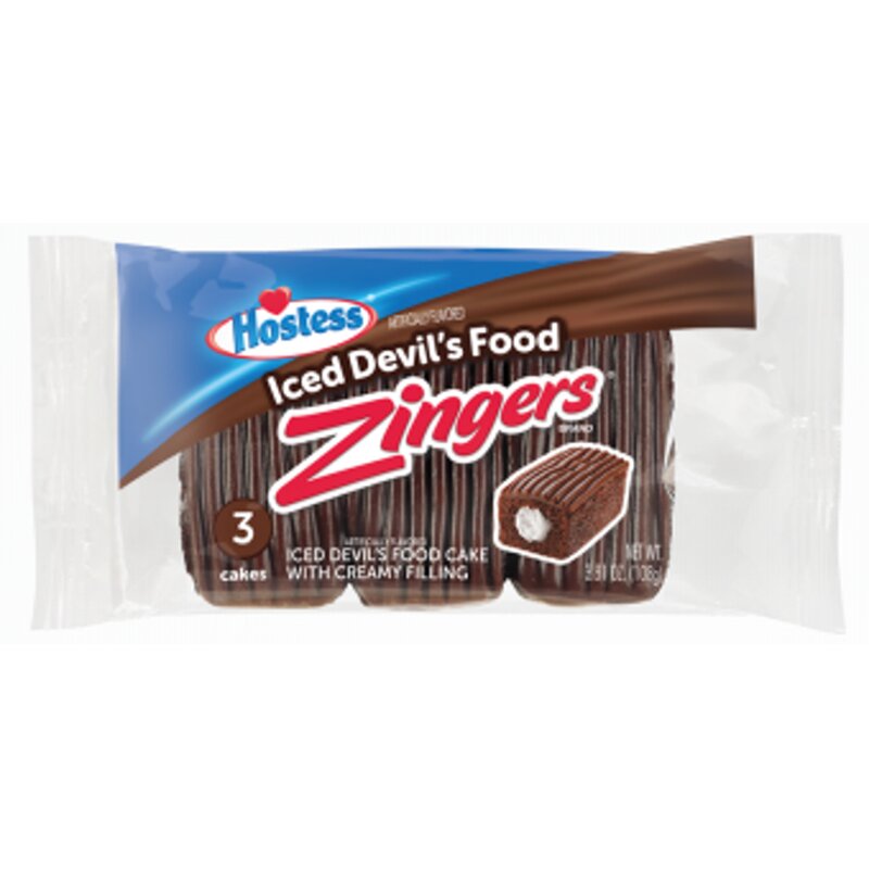 Hostess - Zingers Iced Devils Food 3er Pack 108g