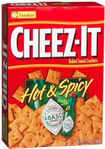 Cheez It Hot & Spicy 200g