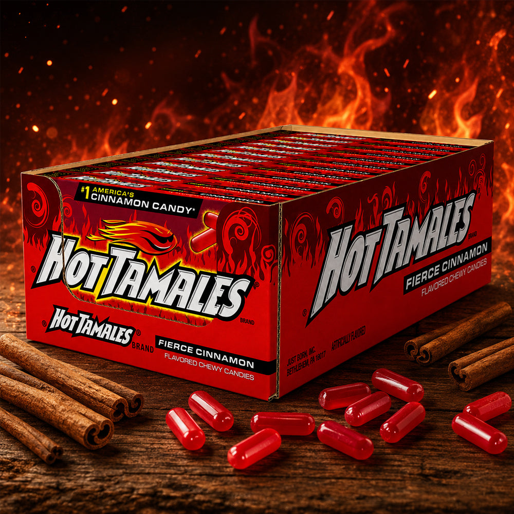 Hot Tamales Fierce Cinnamon 12 x 120g Vorratspack