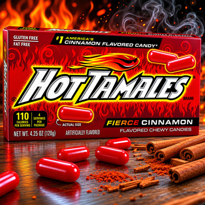 Hot Tamales Fierce Cinnamon 120g