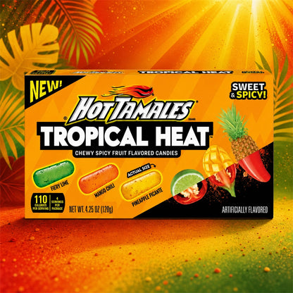 Hot Tamales Tropical Heat 120g