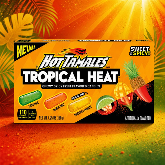 Hot Tamales Tropical Heat 120g