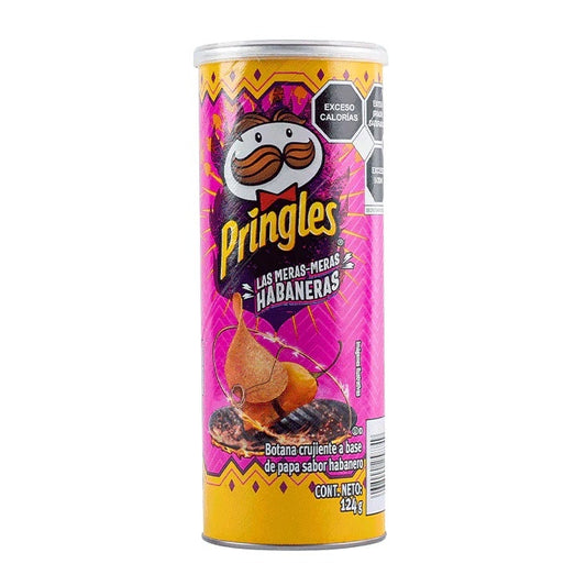 Pringles Las Meras Meras Habaneras Sabor Habanero 124g