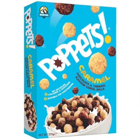 Inventure Poppets! Caramel 275g (MHD 12.12.2024)