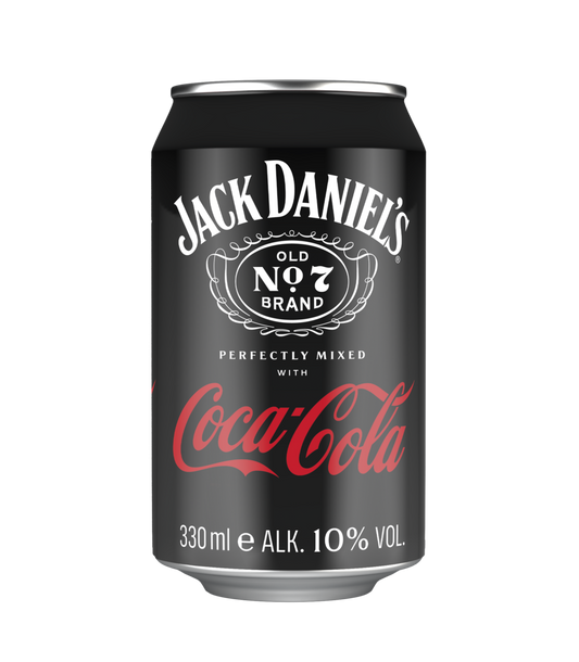 Jack Daniels Mixed with Coca Cola 330ml 10% vol.