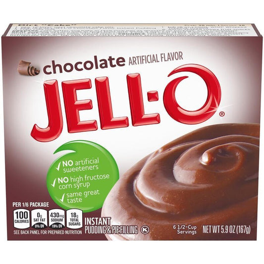 Jell-O Chocolate Instant Pudding 113g (MHD 27.02.2025)
