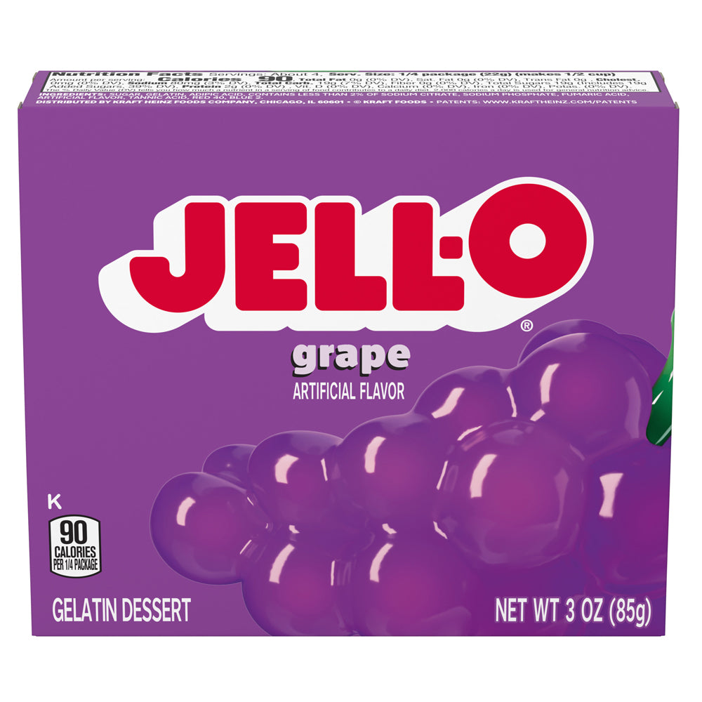 Jell-O Grape Gelatin Dessert Wackelpudding 85g