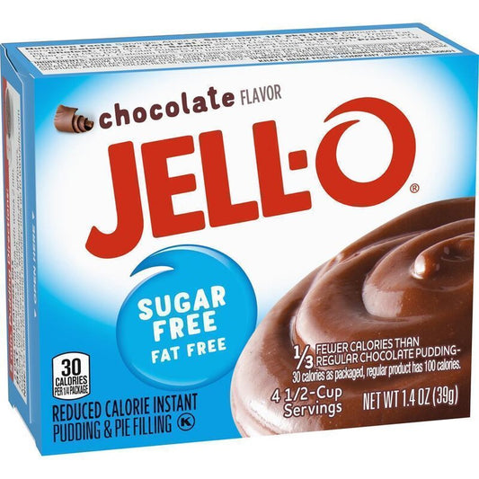 Jell-O Sugar Free Chocolate Pudding & Pie Filling 39 g