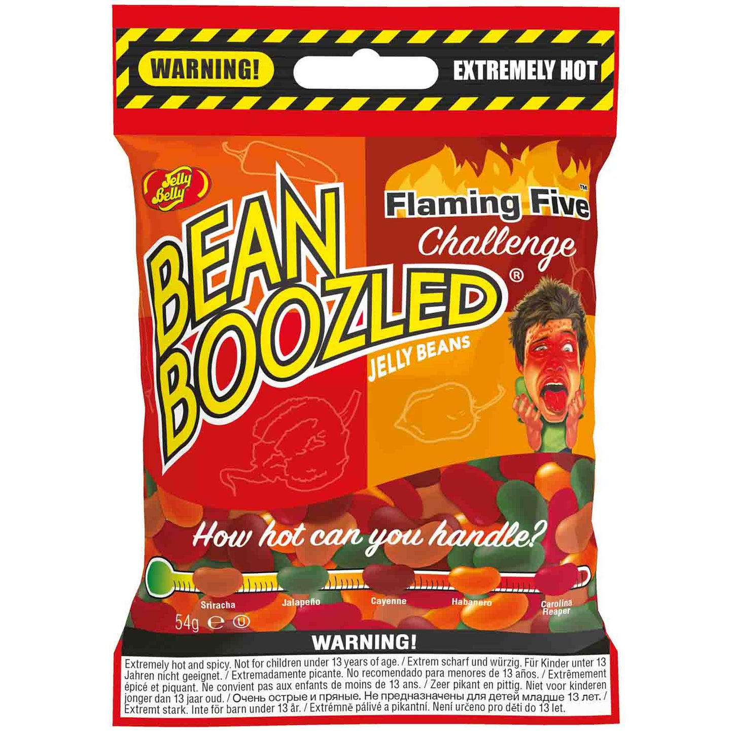Jelly Belly Bean Boozled "Flaming Five Challenge" Refill 54g