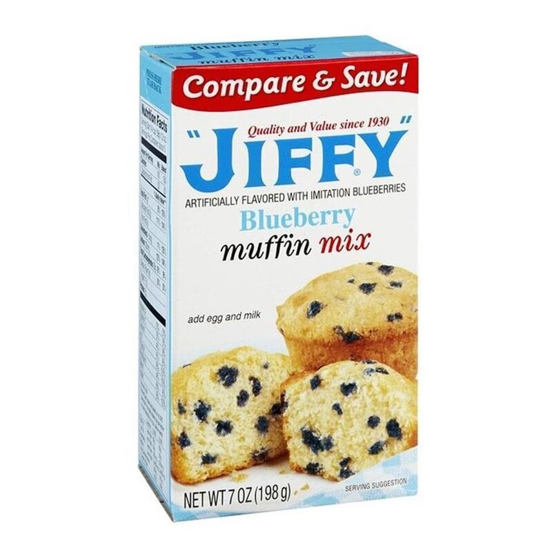 Jiffy - Blueberry Muffin & Pancake Mix 198g