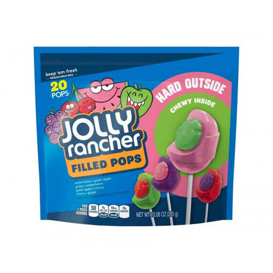 Jolly Rancher Filled Pops 285g