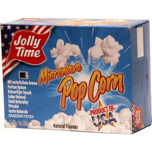 Jolly Time Microware Popcorn Natural Flavor - 300g (MHD 12.06.2025)