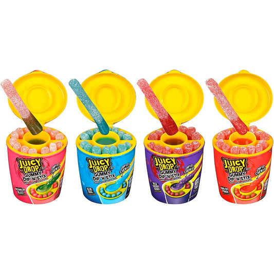Juicy Drop Knock Out Punch Gummy Dip´n Stix 96g