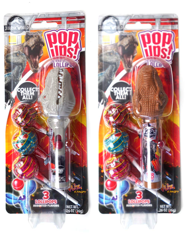 Pop Ups! Jurassic World Pop Up Lollipop 36g 1 Stück (MHD ABGELAUFEN 25.04.2026)