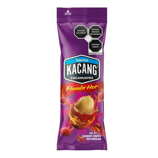 Sabritas Kacang Cacahuates Flamin Hot 67g