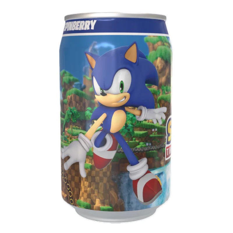 Kawaji Sonic the Hedgehog – Spinberry Blueberry 330ml