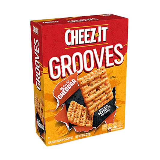 Cheez IT - Grooves Bold Cheddar 255g (MHD 07.08.2024)