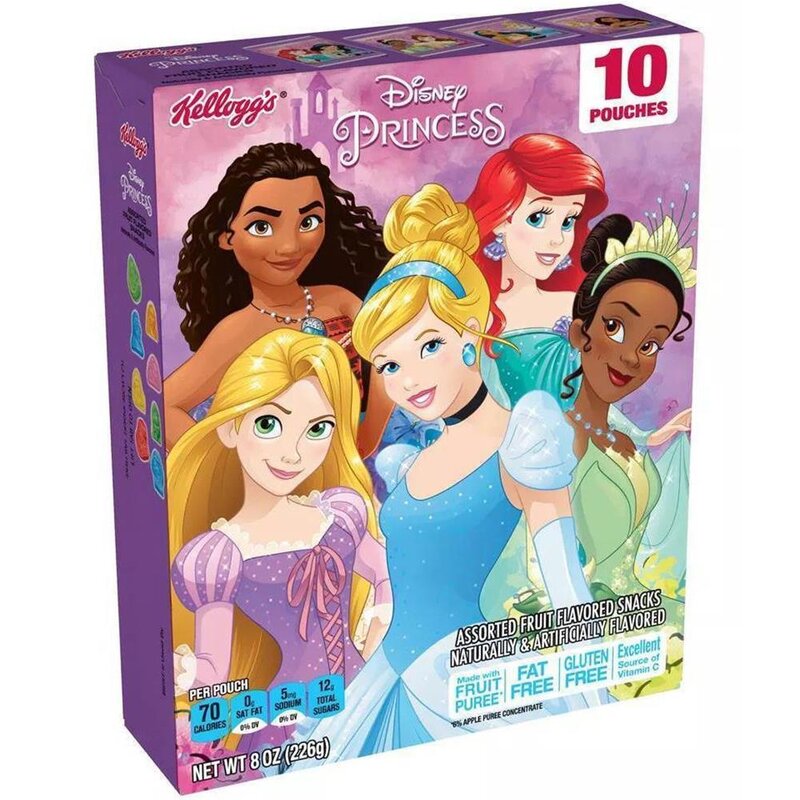 Kellogg's Disney Princess Fruit Flavored Snack 226g
