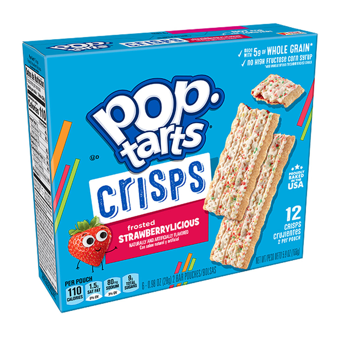 Pop Tarts Crisps Strawberrylicious 168g