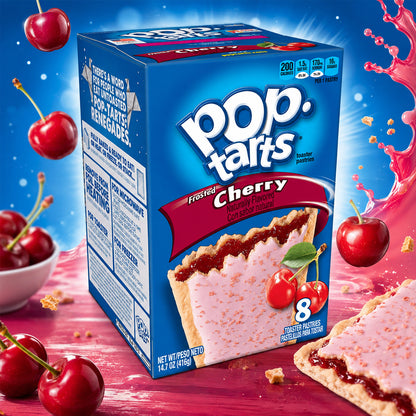 Kellogg's Pop-Tarts Frosted Cherry 8 Stück 384g