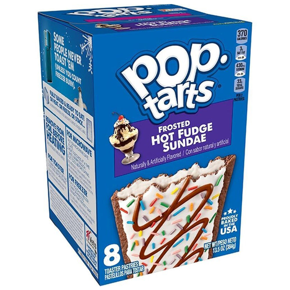 Kellogg's Pop-Tarts Frosted Hot Fudge Sundae 8 Stück 384g