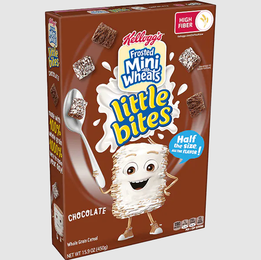 Kellogg's Chocolate Frosted Mini Wheats Little Bites 450g