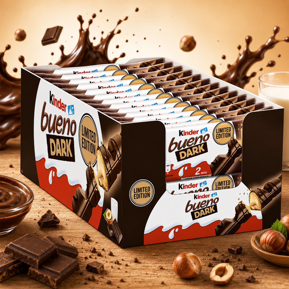 Kinder Bueno Dark Limited Edition 30 x 43g Vorratspack