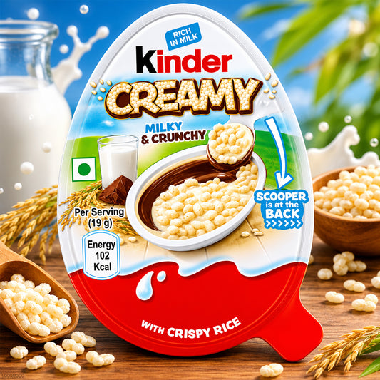 Kinder Creamy Milky & Crunchy 19g