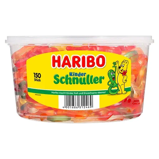 Haribo Kinder Schnuller 1,2 kg 150 Stück