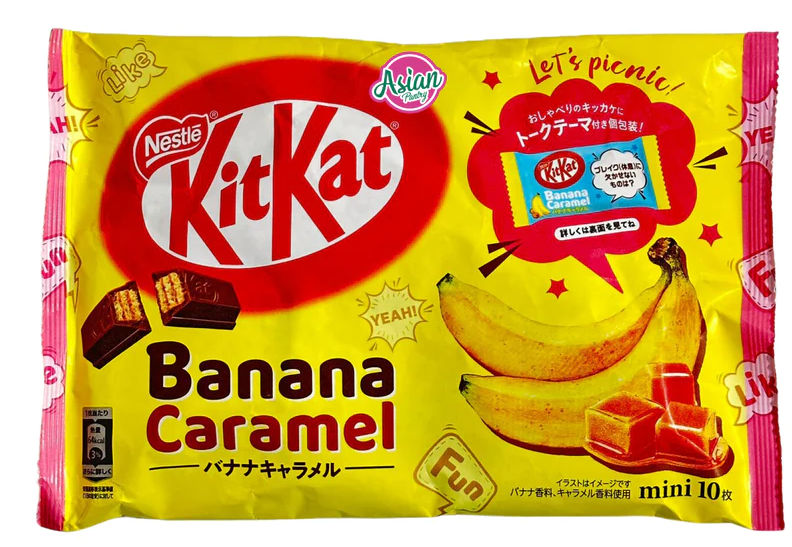 KitKat Banana Caramel 10 mini 118,8g