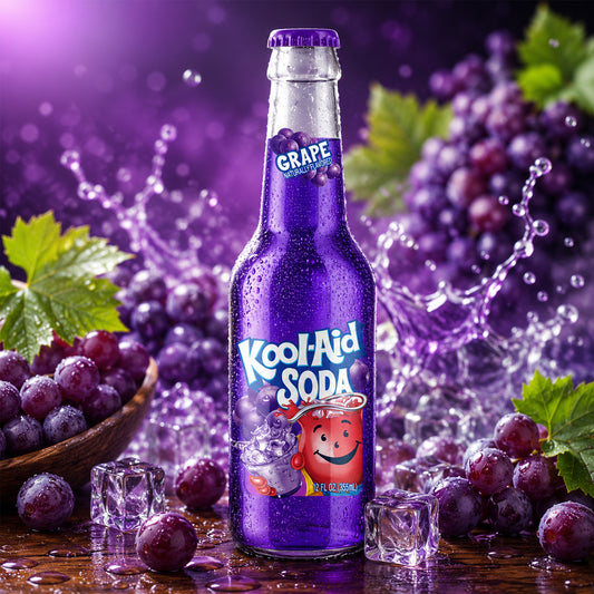 Kool Aid Soda Grape 355ml
