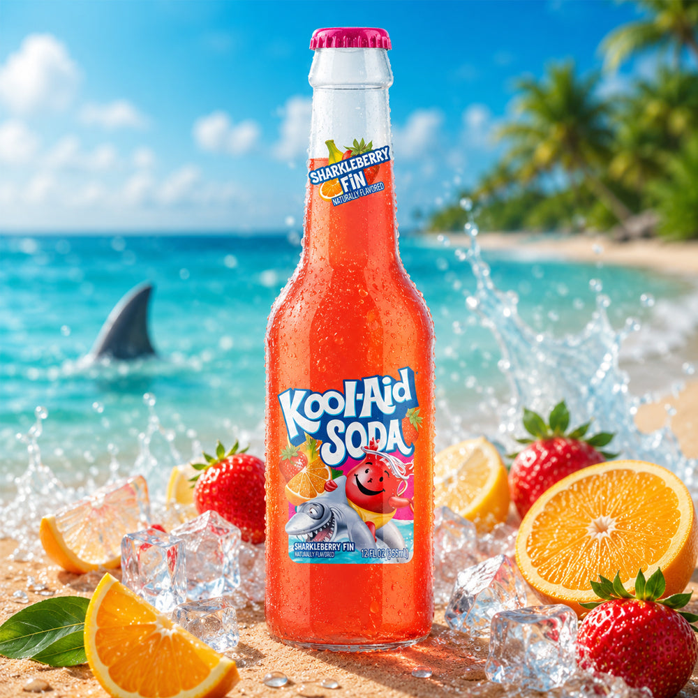 Kool Aid Soda Sharkleberry Fin 355ml