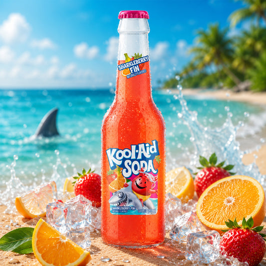 Kool Aid Soda Sharkleberry Fin 355ml