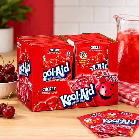 Kool Aid Unsweetened Drink Mix Cherry 48 x 3,6g Vorratspack