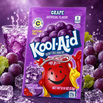 Kool Aid Unsweetened Drink Mix Grape 3,9g
